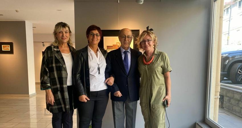 10'uncu Cumhurbaşkanı Ahmet Necdet Sezer, eski Mimarlar Odası Ankara Şube