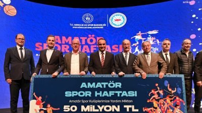Balıkesir Büyükşehir Belediyesi tarafından amatör spor kulüplerine 50 milyon lira