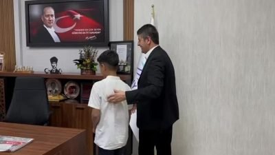 Adıyaman Belediye Başkanı Abdurrahman Tutdere, “Adıyaman Senin” projesi kapsamında makamını