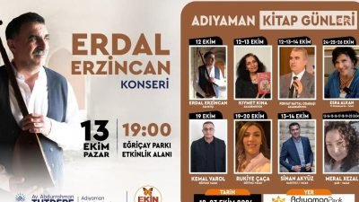 Adıyaman Belediyesi, Kitap Günleri etkinliğini başlatıyor. 12-27 Ekim günleri arasında