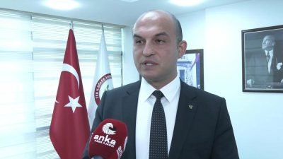 Ankara Eczacı Odası Başkanı Cem Abbasoğlu, Sosyal Güvenlik Kurumu'nda (SGK)