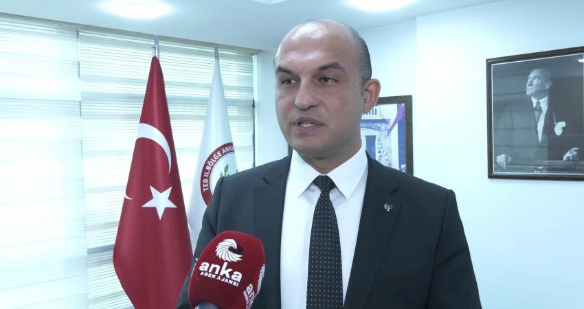 Ankara Eczacı Odası Başkanı Cem Abbasoğlu, Sosyal Güvenlik Kurumu'nda (SGK)