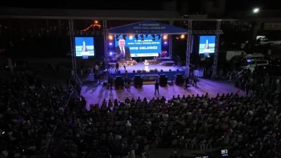 Antalya Büyükşehir Belediye Başkanı Muhittin Böcek, Aksu Belediyesi Yağlı Güreşleri