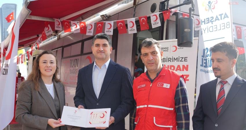 Ataşehir Belediyesi, kan bağışını teşvik etmek ve bu konuda toplumsal