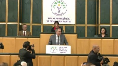 DEM Parti Eş Genel Başkanı Tuncer Bakırhan, MHP lideri Devlet
