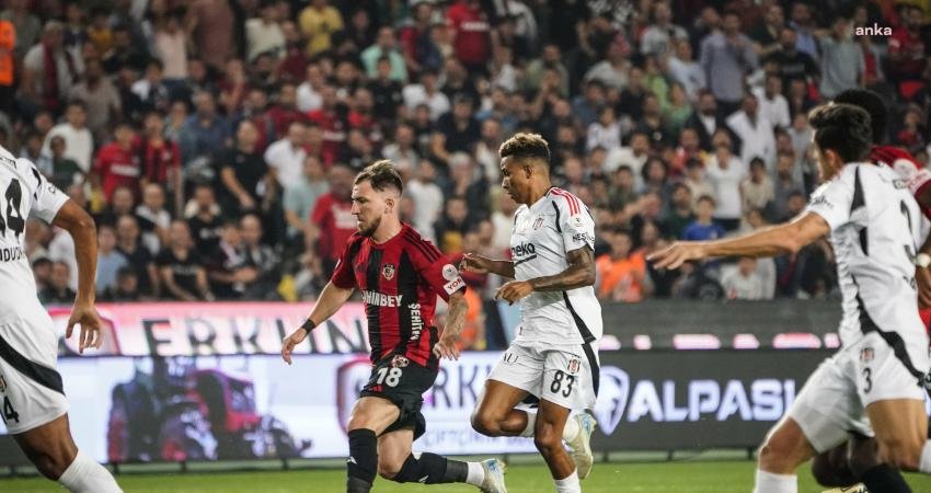 Beşiktaş, Trendyol Süper Lig'in 8. haftasında deplasmanda karşılaştığı Gaziantep Futbol Kulübü