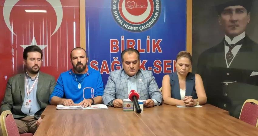 Birlik Sağlık Sen Genel Başkanı Ahmet Doğruyol, Ödemiş Devlet Hastanesi