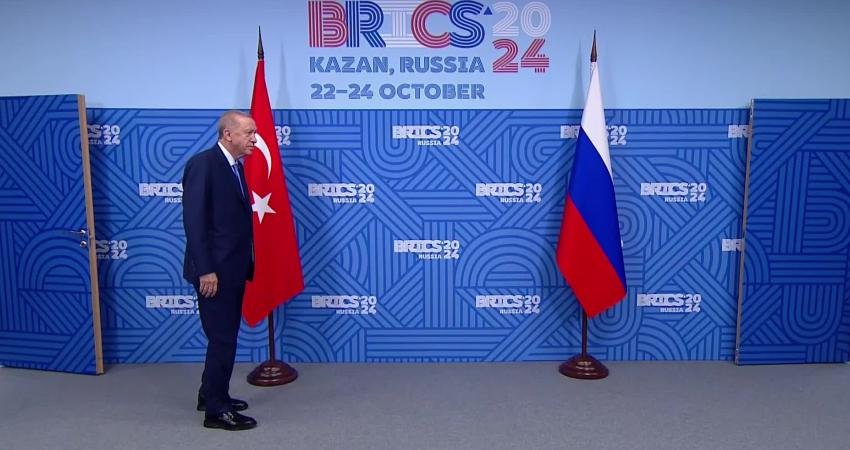  BRICS Zirvesi için Kazan’da bulunan Cumhurbaşkanı Recep Tayyip Erdoğan, Rusya