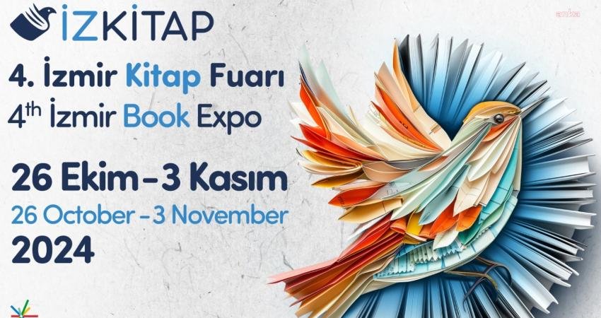 İZKİTAP – 4. İzmir Kitap Fuarı, 26 Ekim’de kapılarını açıyor.