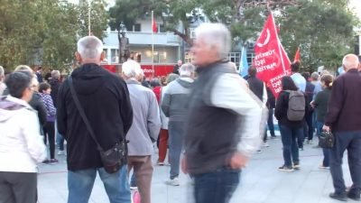 Balıkesir’in Burhaniye ilçesinde Emek ve Demokrasi Bilişenleri, kadına şiddet, çocuk