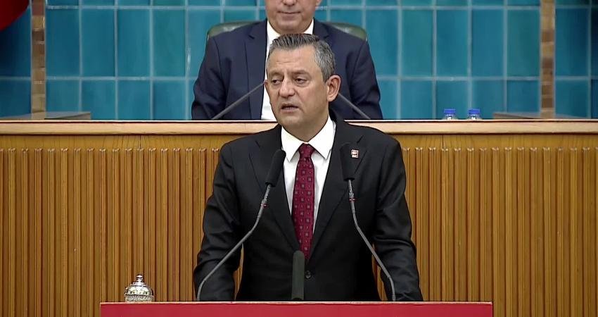 CHP Genel Başkanı Özgür Özel, grup toplantısında yaptığı konuşmada, Manisa