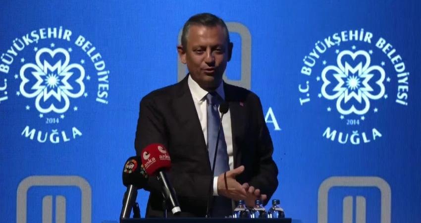 Muğla Planlama Ajansı (MUPA) Lansmanı'nda konuşan CHP Genel Başkanı Özgür