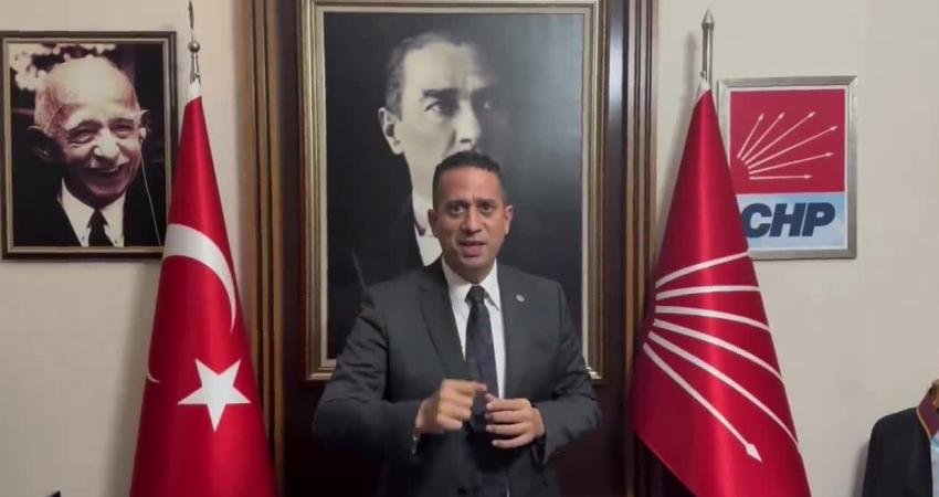 CHP Grup Başkanvekili Ali Mahir Başarır, Ümit Özdağ'ı eleştirdi, "Dün