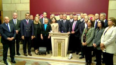 CHP Grup Başkanvekili Gökhan Günaydın, akşam saatlerinde TBMM Genel Kurulu