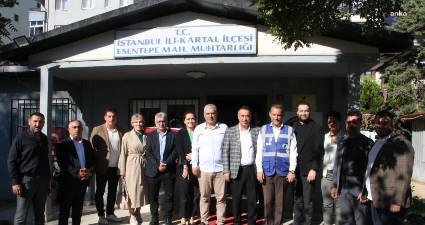Kartal Belediyesi'nin mahallelerinin ihtiyaçlarını yerinde denetleyip hızlı bir şekilde çözüme