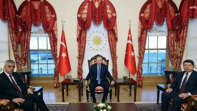 Cumhurbaşkanı Recep Tayyip Erdoğan, Adalet Bakanı Yılmaz Tunç ve Sağlık