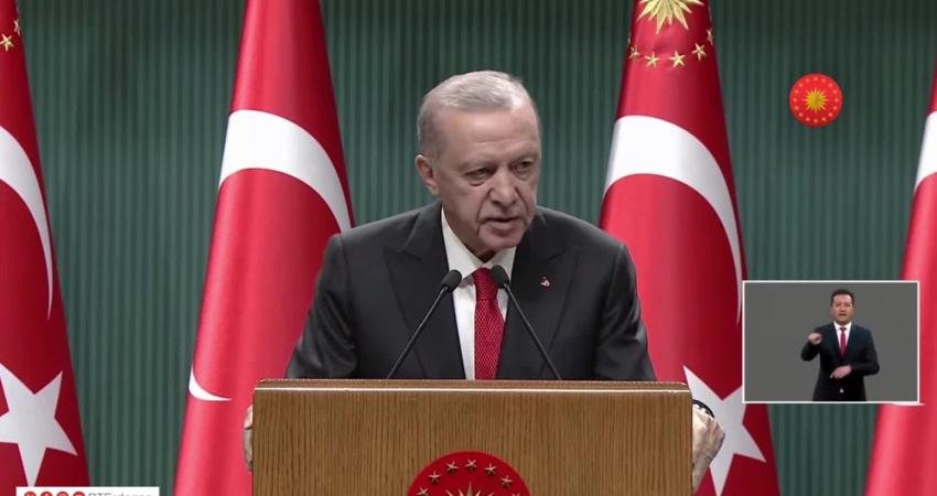 Cumhurbaşkanlığı Kabinesi, Recep Tayyip Erdoğan’ın başkanlığında toplandı. Saat 15.50'de başlayan