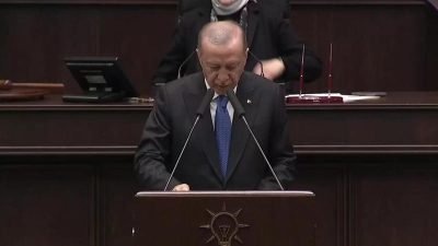 Cumhurbaşkanı ve AK Parti Genel Başkanı Recep Tayyip Erdoğan, partisinin