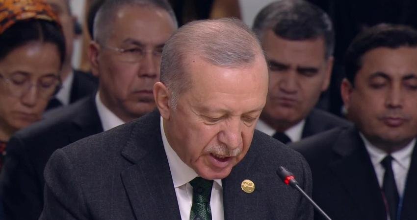  Cumhurbaşkanı Recep Tayyip Erdoğan, 16. BRICS Liderler Zirvesi’nde, “BRICS’in küresel ticaretin