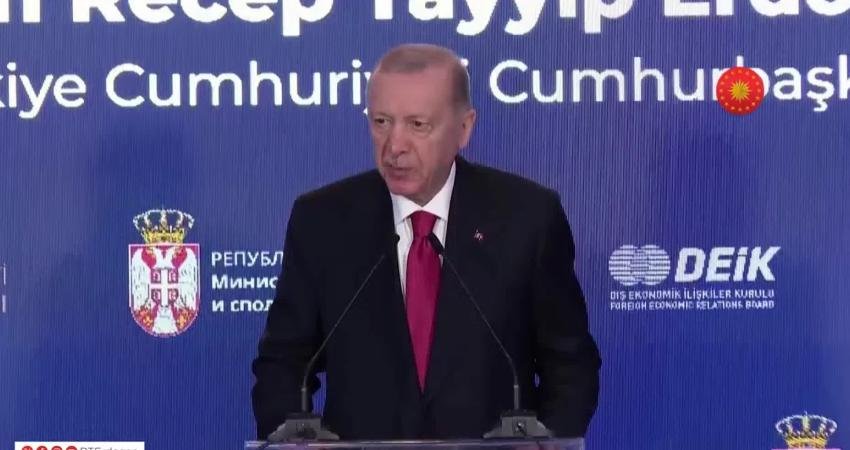 Cumhurbaşkanı Recep Tayyip Erdoğan, Türkiye-Sırbistan İş formunda konuştu. Erdoğan "İki