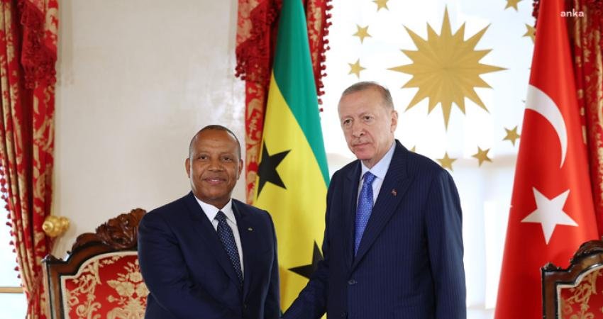 Cumhurbaşkanı Recep Tayyip Erdoğan, Sao Tome ve Principe Demokratik Cumhuriyeti