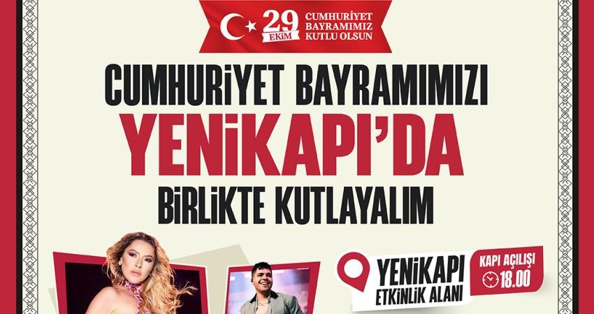 29 Ekim Cumhuriyet Bayramı nedeniyle İstanbul Büyükşehir Belediyesi (İBB) tarafından