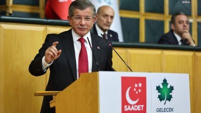 Saadet- Gelecek Partisi TBMM ortak grup toplantısında konuşan Saadet Partisi