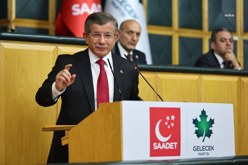 Saadet- Gelecek Partisi TBMM ortak grup toplantısında konuşan Saadet Partisi