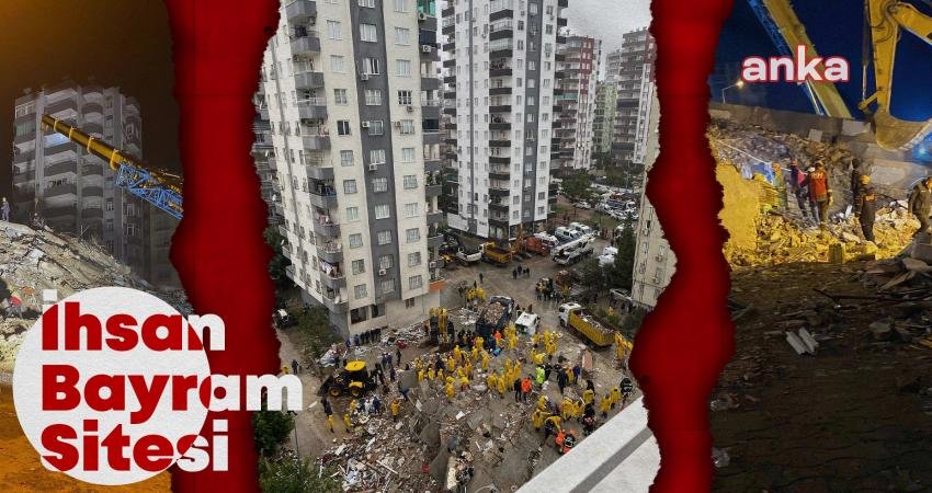 Adana'da 6 Şubat depremlerinde yıkılan ve 82 kişinin yaşamını yitirdiği