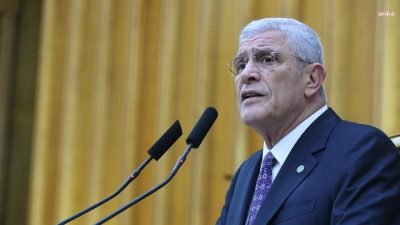 İYİ Parti Genel Başkanı Müsavat Dervişoğlu, MHP Genel Başkanı Devlet