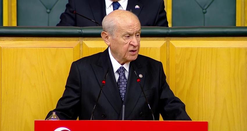 MHP Genel Başkanı Devlet Bahçeli, partisinin grup toplantısında yaptığı konuşmada,