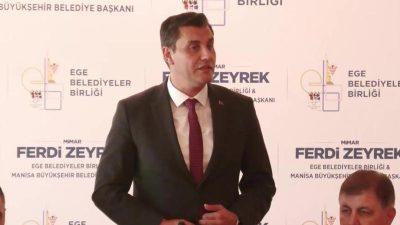 Ege Belediyeler Birliği ve Manisa Büyükşehir Belediye Başkanı Ferdi Zeyrek,