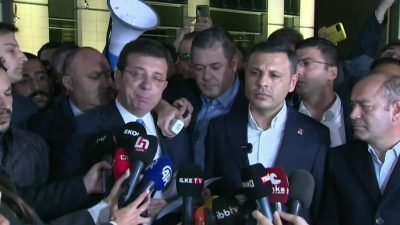 İstanbul Büyükşehir Belediye (İBB) Başkanı Ekrem İmamoğlu, gözaltına alınmasının ardından