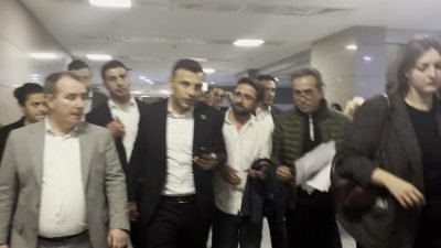 "Terör örgütü üyeliği" suçlamasıyla sabah saatlerinde evinden gözaltına alınan ve