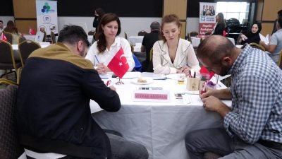 Esenyurt Belediyesi’nin Nazım Hikmet Kültür Merkezi’nde düzenlediği 2024 İstihdam Fuarı’nda