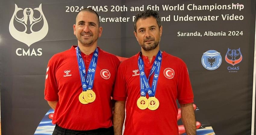 Eskişehir Büyükşehir Spor Kulübü Sualtı Görüntüleme branşı milli sporcusu Erkan