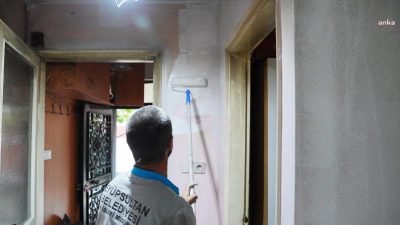 İstanbul Güzeltepe Mahallesi'nde, kalp hastası İlknur Toraman'ın, yangın sonucu maddi