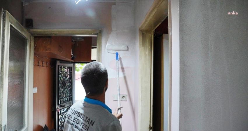 İstanbul Güzeltepe Mahallesi'nde, kalp hastası İlknur Toraman'ın, yangın sonucu maddi
