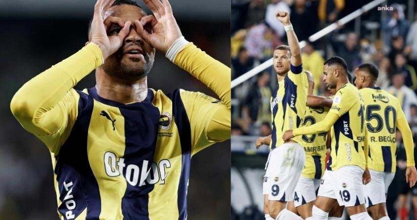 Trendyol Süper Lig'in 10. haftasında Fenerbahçe sahasında Bodrum FK'yı 2-0