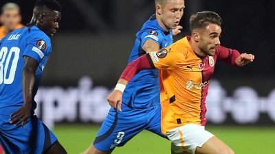 Galatasaray, Avrupa Ligi'nde Letonya ekibi RFS ile deplasmanda 2-2 berabere