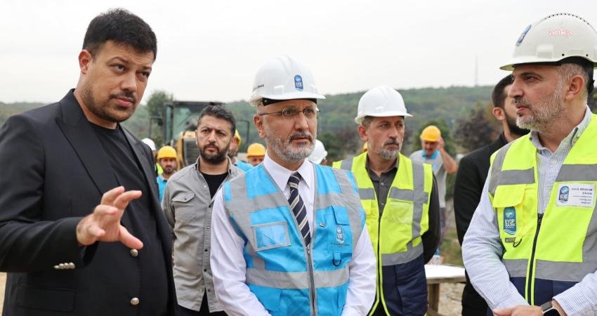 Eyüpsultan Belediyesi’nin Göktürk’ten otobana giriş ve çıkışlarda trafik yükünü azaltmak