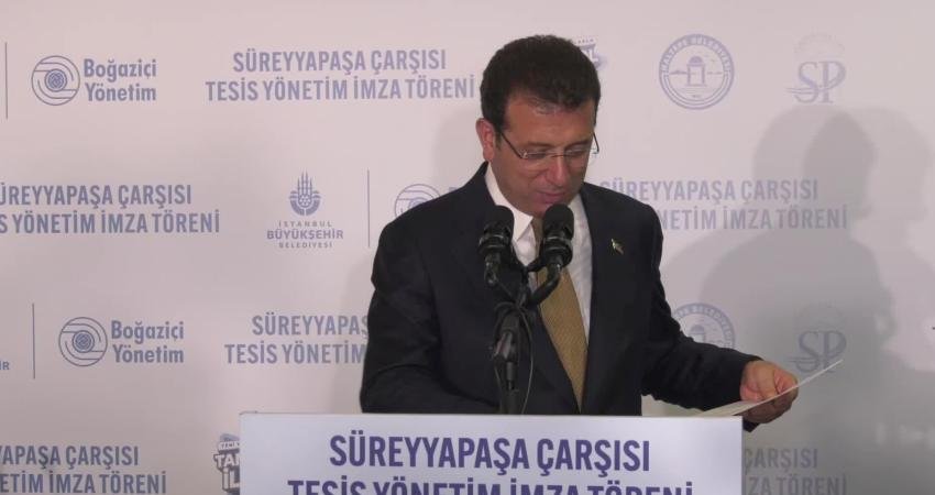 TBB ve İBB Başkanı Ekrem İmamoğlu, kamu lehine yeniden düzenlenecek