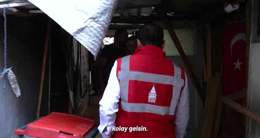 Beyoğlu Belediyesi Temizlik İşçilerinin dinlenme odası, Başkan İnan Güney'in talimatıyla