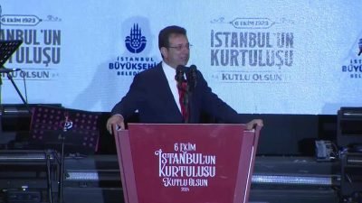 İBB Başkanı Ekrem İmamoğlu, İstanbul’un düşman işgalinden kurtuluşunun 101’inci yıldönümünü,