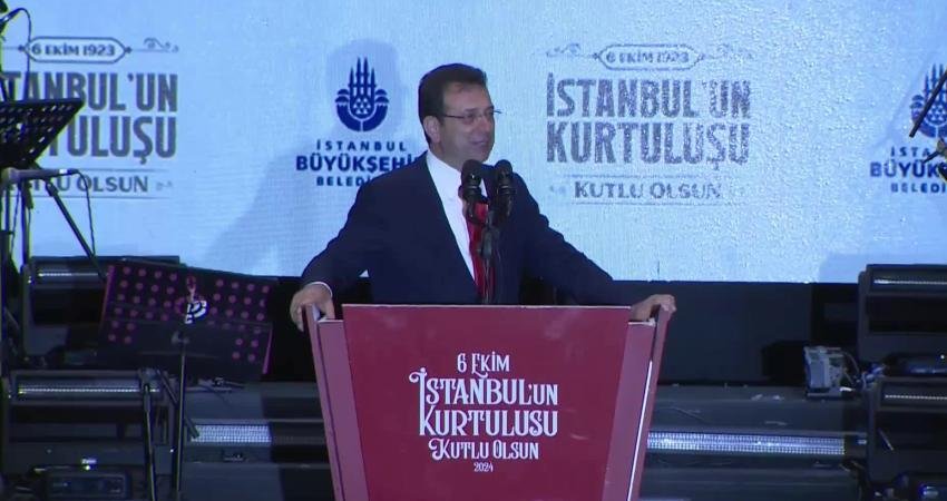 İBB Başkanı Ekrem İmamoğlu, İstanbul’un düşman işgalinden kurtuluşunun 101’inci yıldönümünü,