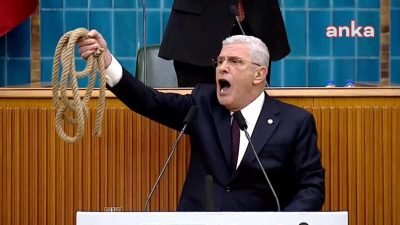 İYİ Parti, Genel Başkan Müsavat Dervişoğlu'nun bugün grup toplantısında kullandığı