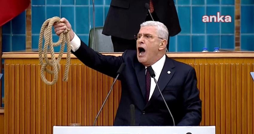 İYİ Parti, Genel Başkan Müsavat Dervişoğlu'nun bugün grup toplantısında kullandığı
