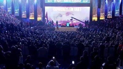 İYİ Parti Genel Başkanı Müsavat Dervişoğlu, İYİ Parti'nin kuruluşunun 7'nci