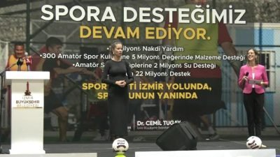 İzmir Büyükşehir Belediye Başkanı Cemil Tugay, "İzmir tarihinin en büyük