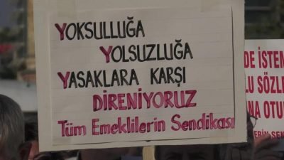Tüm Emeklilerin Sendikası’nın insanca bir yaşam taleplerini dile getirmek için